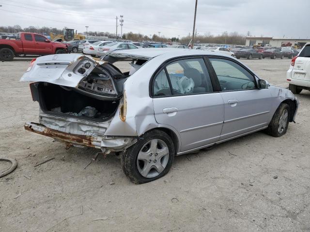 1HGES26874L013682 - 2004 HONDA CIVIC EX SILVER photo 3