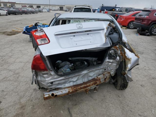 1HGES26874L013682 - 2004 HONDA CIVIC EX SILVER photo 6