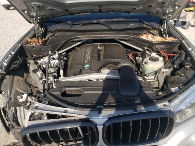 5UXKR0C39H0V71078 - 2017 BMW X5 XDRIVE35I SILVER photo 12