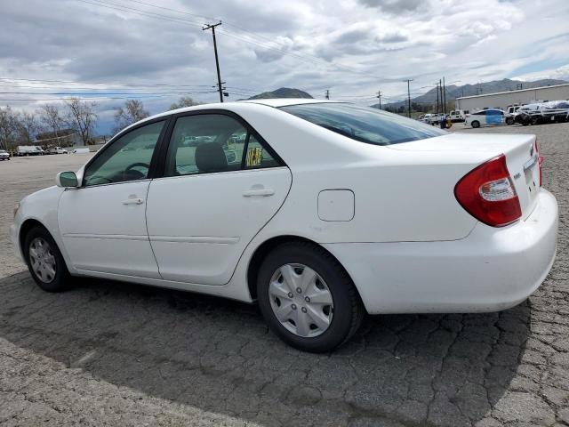 4T1BE30K14U300590 - 2004 TOYOTA CAMRY LE WHITE photo 2