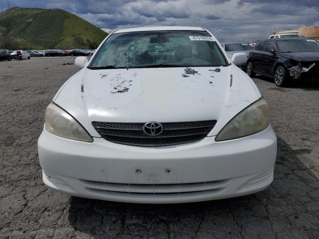 4T1BE30K14U300590 - 2004 TOYOTA CAMRY LE WHITE photo 5