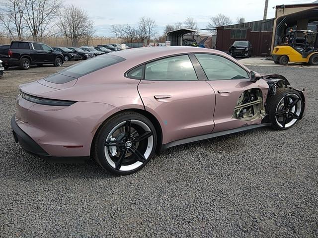 WP0AA2Y16NSA16521 - 2022 PORSCHE TAYCAN PINK photo 3