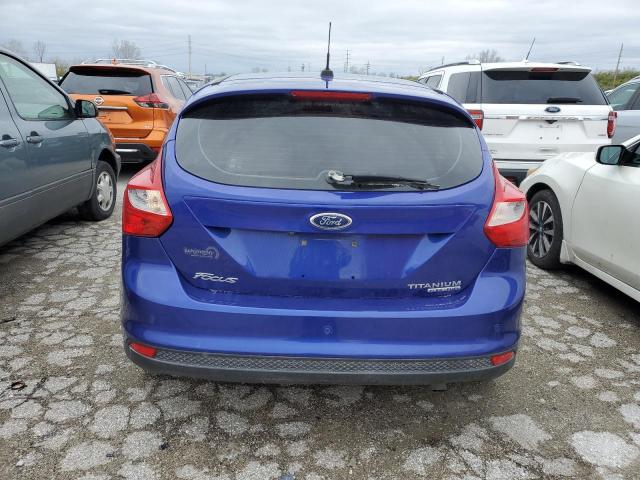 1FADP3N21EL420242 - 2014 FORD FOCUS TITANIUM BLUE photo 6