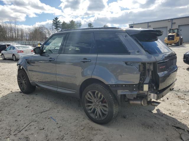 SALWS2VF7GA559409 - 2016 LAND ROVER RANGE ROVE HST GRAY photo 2