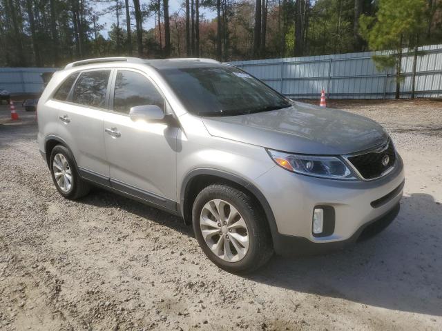 5XYKU4A70FG639014 - 2015 KIA SORENTO EX SILVER photo 4