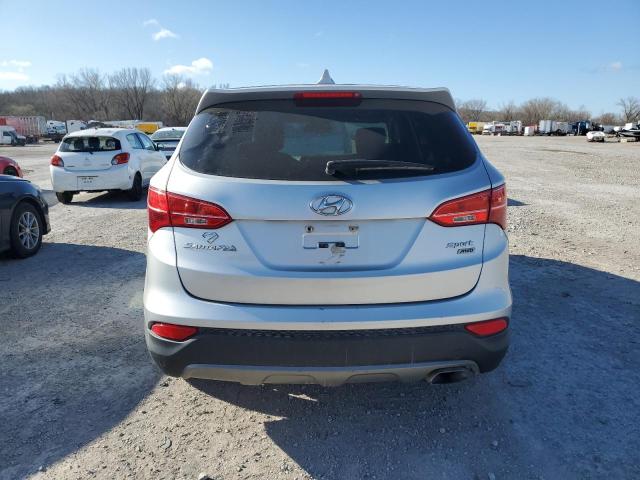 5XYZTDLBXGG369357 - 2016 HYUNDAI SANTA FE S SILVER photo 6