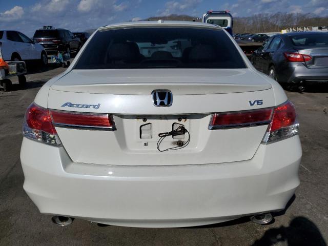 1HGCP3F88AA001613 - 2010 HONDA ACCORD EXL WHITE photo 6