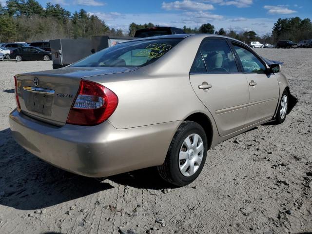 4T1BE32K43U779759 - 2003 TOYOTA CAMRY LE GOLD photo 3