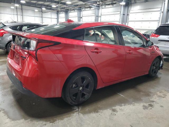 JTDKAMFUXM3127429 - 2021 TOYOTA PRIUS SPECIAL EDITION RED photo 3