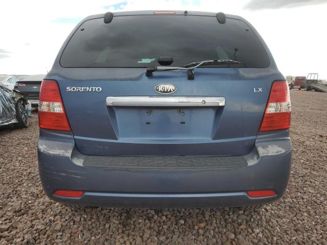 KNDJD736575749522 - 2007 KIA SORENTO EX BLUE photo 6