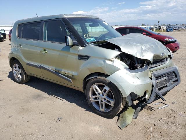 KNDJT2A20B7260321 - 2011 KIA SOUL + GREEN photo 4