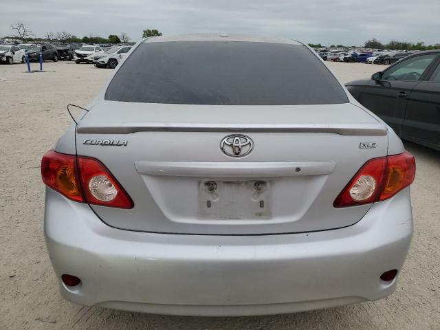 1NXBU40E39Z099480 - 2009 TOYOTA COROLLA BASE SILVER photo 6