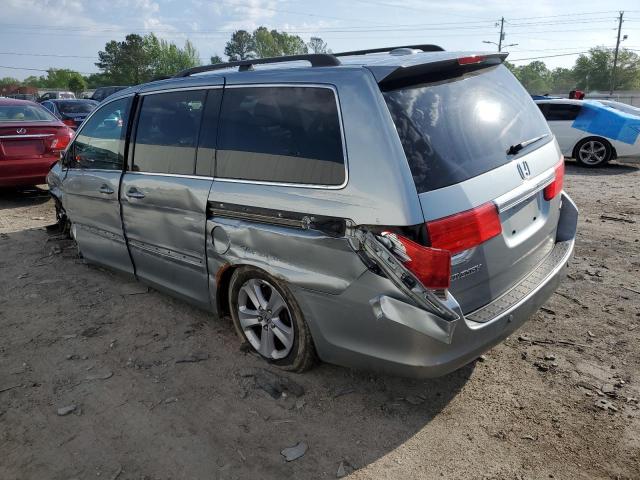 5FNRL38929B034930 - 2009 HONDA ODYSSEY TOURING BLUE photo 2