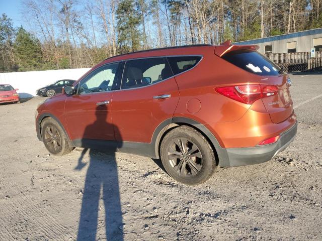 5XYZU3LB2DG013889 - 2013 HYUNDAI SANTA FE S ORANGE photo 2