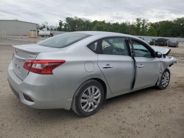 3N1AB7AP6GY267326 - 2016 NISSAN SENTRA S SILVER photo 3