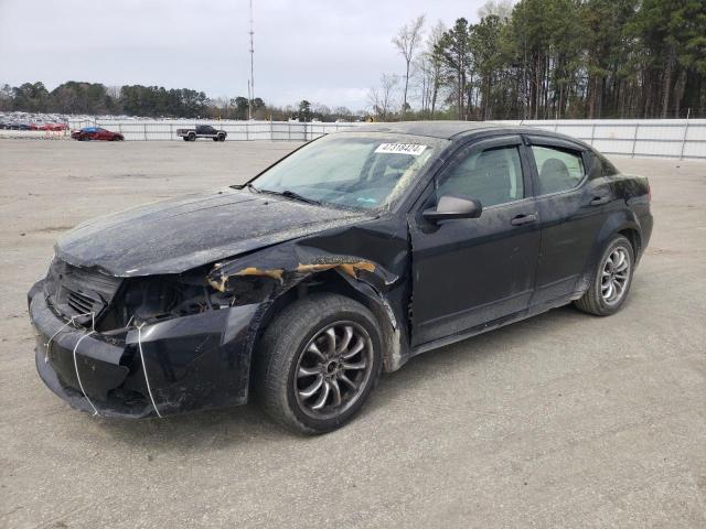 1B3LC46B29N522327 - 2009 DODGE AVENGER SE BLACK photo 1