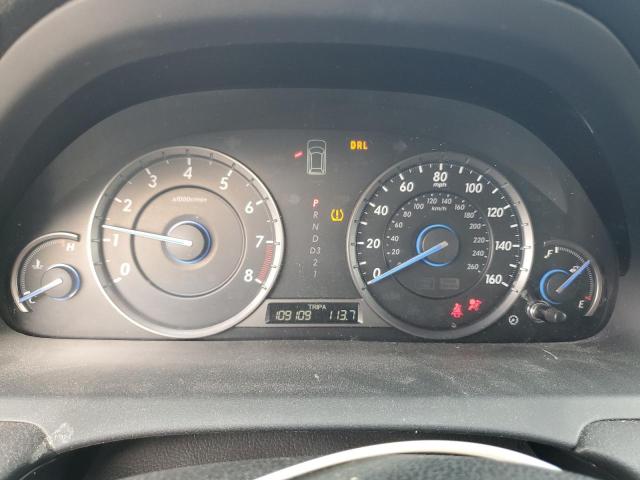 5J6TF3H5XCL004860 - 2012 HONDA CROSSTOUR EXL WHITE photo 9