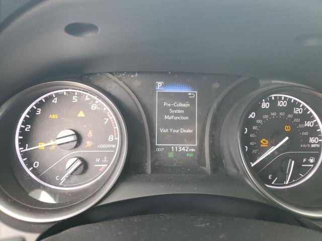 4T1S11AK6RU241400 - 2024 TOYOTA CAMRY SE NIGHT SHADE WHITE photo 9