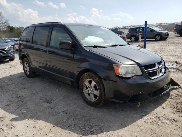 2C4RDGCG3CR311025 - 2012 DODGE GR CARAVAN SXT BLACK photo 4