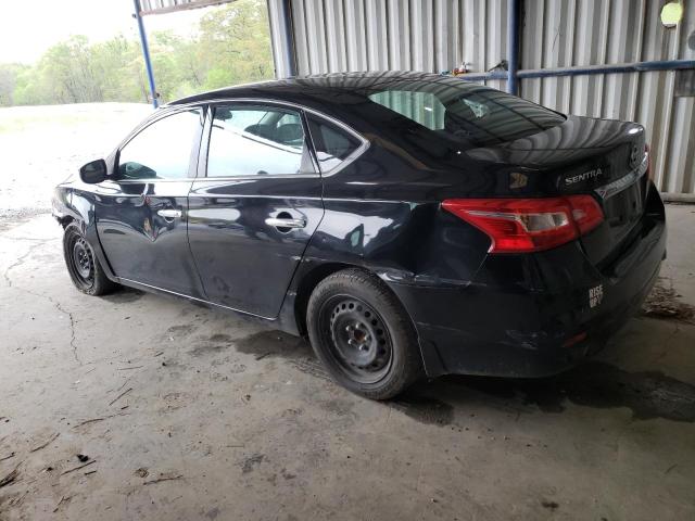 3N1AB7AP4JY321200 - 2018 NISSAN SENTRA S BLACK photo 2