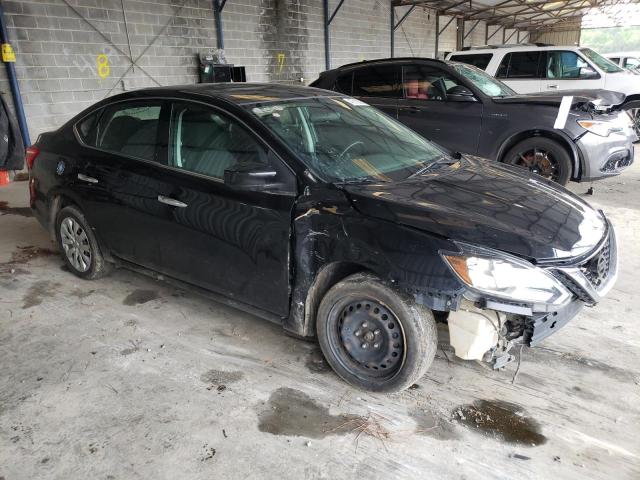 3N1AB7AP4JY321200 - 2018 NISSAN SENTRA S BLACK photo 4