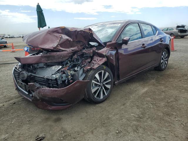 3N1AB8CV9PY314706 - 2023 NISSAN SENTRA SV MAROON photo 1