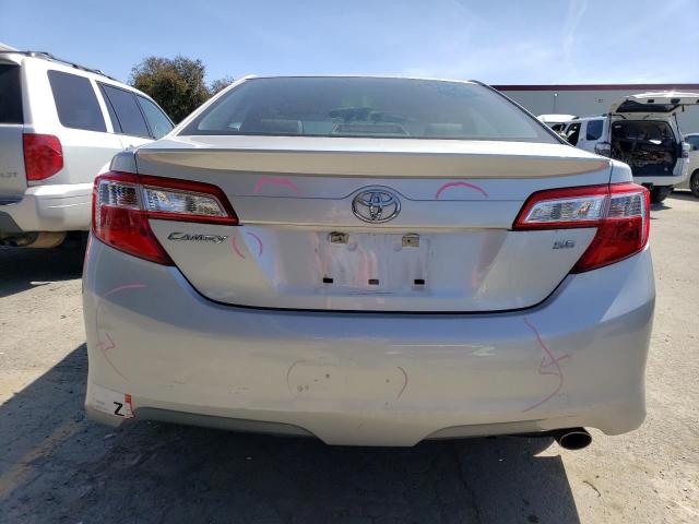 4T1BF1FK8CU081232 - 2012 TOYOTA CAMRY BASE SILVER photo 6