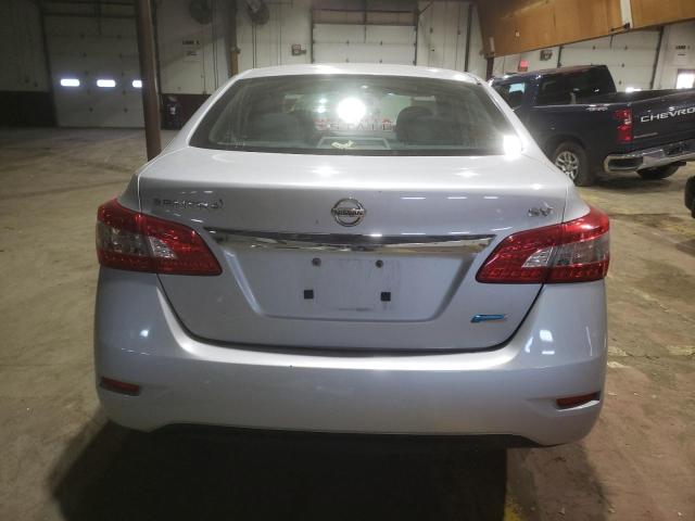 3N1AB7AP4EY209275 - 2014 NISSAN SENTRA S SILVER photo 6