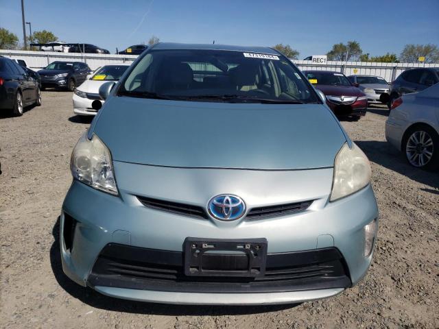 JTDKN3DU1E1809906 - 2014 TOYOTA PRIUS TEAL photo 5