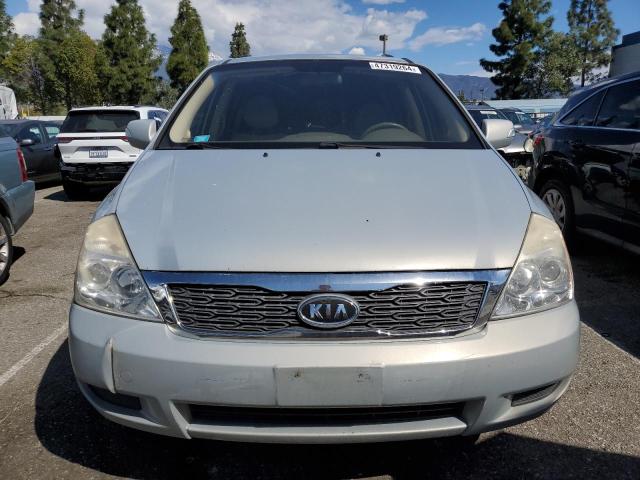 KNDMG4C70C6480362 - 2012 KIA SEDONA LX SILVER photo 5