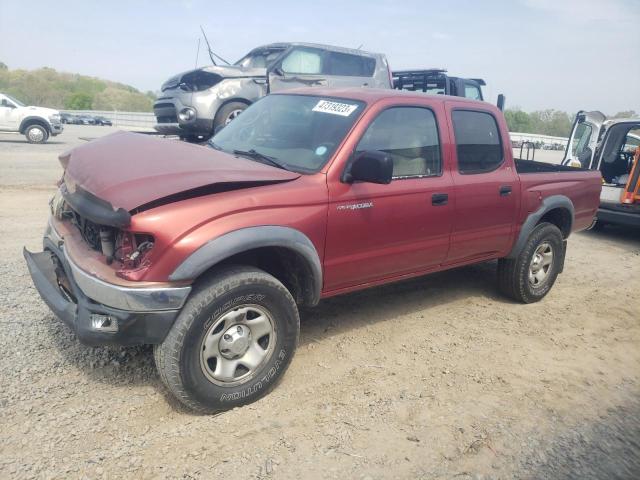 5TEGM92N92Z112234 - 2002 TOYOTA TACOMA DOUBLE CAB PRERUNNER RED photo 1