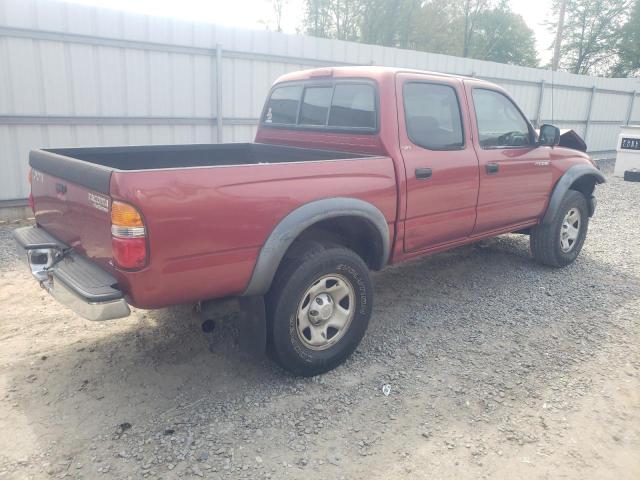 5TEGM92N92Z112234 - 2002 TOYOTA TACOMA DOUBLE CAB PRERUNNER RED photo 3