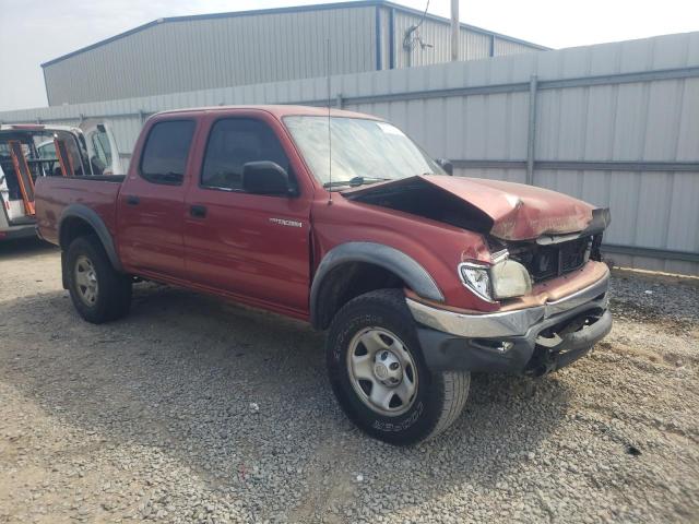 5TEGM92N92Z112234 - 2002 TOYOTA TACOMA DOUBLE CAB PRERUNNER RED photo 4