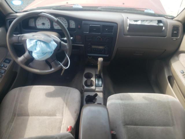 5TEGM92N92Z112234 - 2002 TOYOTA TACOMA DOUBLE CAB PRERUNNER RED photo 8