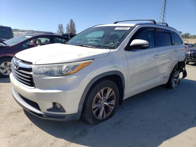 2015 TOYOTA HIGHLANDER XLE, 