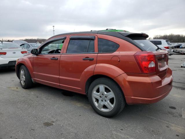 1B3HB28B48D757049 - 2008 DODGE CALIBER ORANGE photo 2