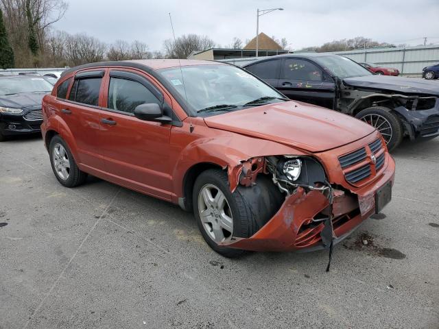 1B3HB28B48D757049 - 2008 DODGE CALIBER ORANGE photo 4