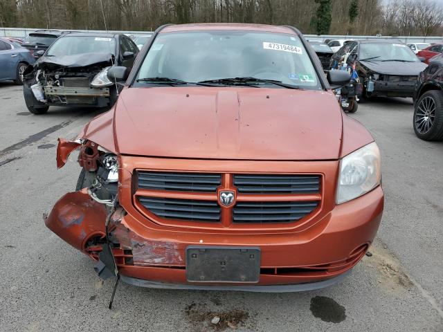 1B3HB28B48D757049 - 2008 DODGE CALIBER ORANGE photo 5