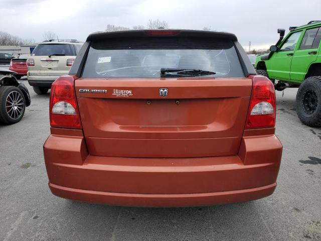 1B3HB28B48D757049 - 2008 DODGE CALIBER ORANGE photo 6