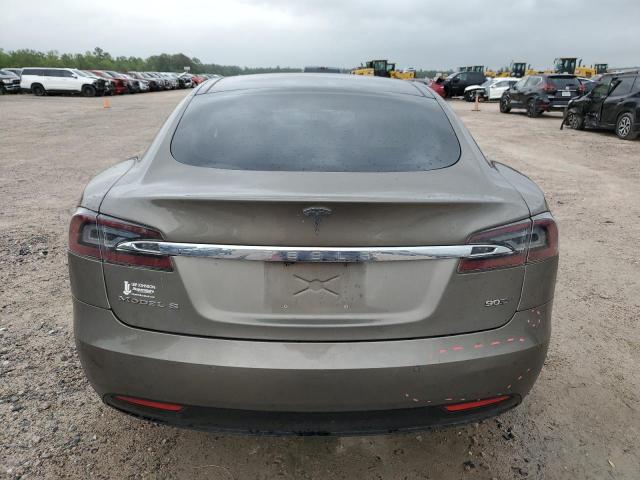 5YJSA1E22GF141184 - 2016 TESLA MODEL S Qəhvəyi foto 6