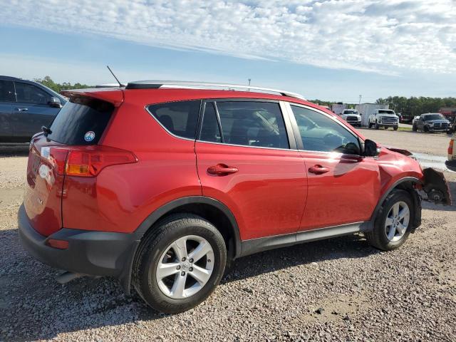 2T3WFREV1DW041269 - 2013 TOYOTA RAV4 XLE RED photo 3