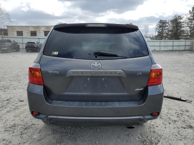 JTEES43A582056880 - 2008 TOYOTA HIGHLANDER SPORT GRAY photo 6