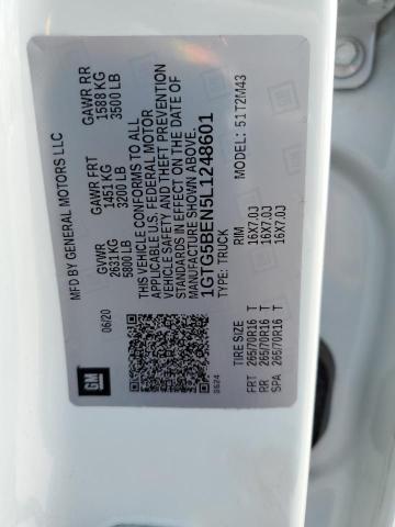 1GTG5BEN5L1248601 - 2020 GMC CANYON WHITE photo 13