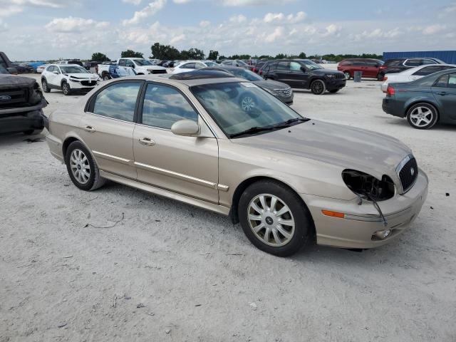 KMHWF35H55A203729 - 2005 HYUNDAI SONATA GLS BEIGE photo 4