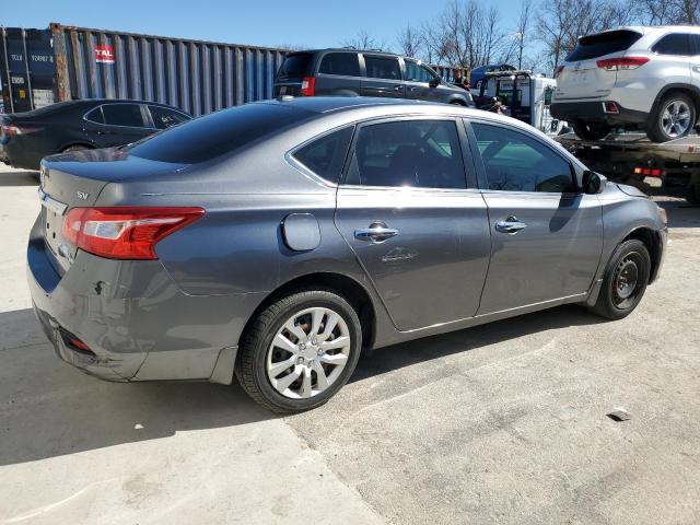 3N1AB7AP3HY286675 - 2017 NISSAN SENTRA S GRAY photo 3