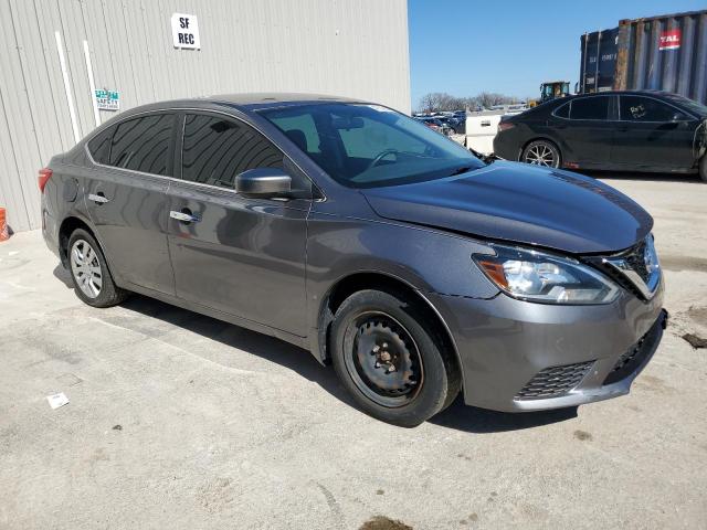 3N1AB7AP3HY286675 - 2017 NISSAN SENTRA S GRAY photo 4