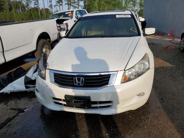 1HGCP36888A042561 - 2008 HONDA ACCORD EXL WHITE photo 5