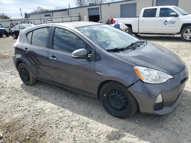 JTDKDTB32D1546675 - 2013 TOYOTA PRIUS C CHARCOAL photo 4