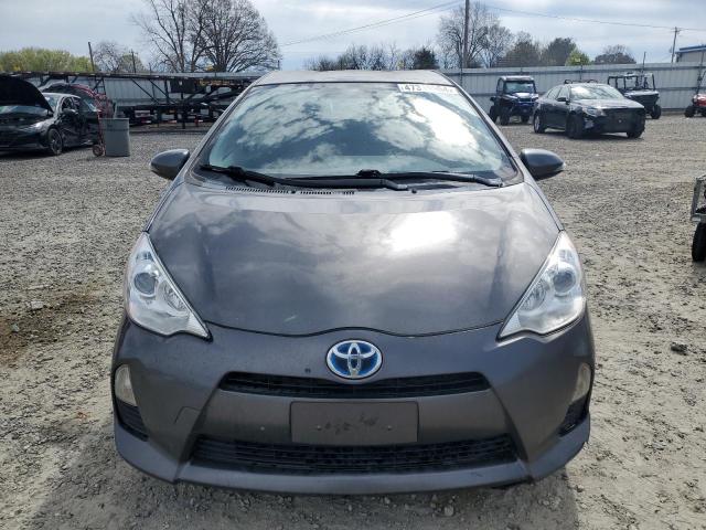 JTDKDTB32D1546675 - 2013 TOYOTA PRIUS C CHARCOAL photo 5