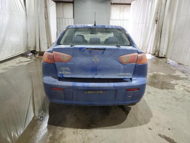 JA3AU26U59U021820 - 2009 MITSUBISHI LANCER ES/ES SPORT BLUE photo 6